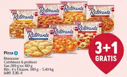 Delhaize Ristorante pizza aanbieding