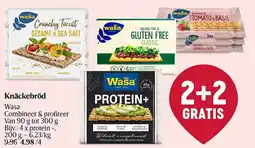 Delhaize Wasa Knäckebröd aanbieding