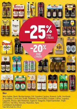 Delhaize Bier aanbieding