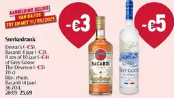 Delhaize Sterkedrank aanbieding