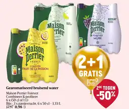 Delhaize Gearomatiseerd bruisend water aanbieding