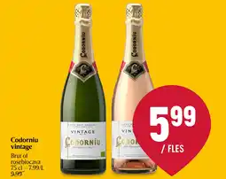 Delhaize Codorniu vintage aanbieding