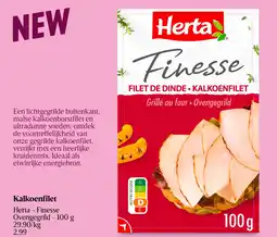 Delhaize Kalkoenfilet aanbieding