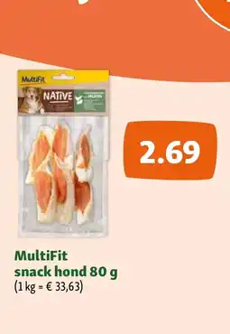Maxi Zoo MultiFit snack hond 80 g aanbieding