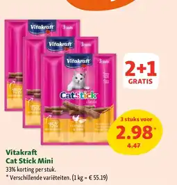 Maxi Zoo Vitakraft Cat Stick Mini aanbieding