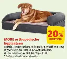Maxi Zoo MORE orthopedische ligplaatsen aanbieding