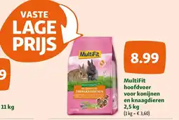 Maxi Zoo MultiFit hoofdvoer voor konijnen en knaagdieren 2,5 kg aanbieding