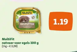 Maxi Zoo MultiFit natvoer voor egels 100 g aanbieding