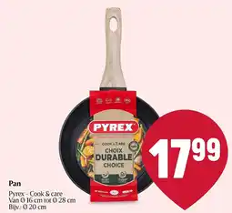 Delhaize Pyrex pan cook & care aanbieding