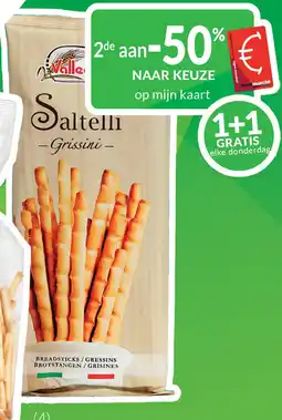 Intermarché Valledoro grissini saltelli aanbieding