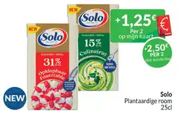 Intermarché Solo Plantaardige room aanbieding