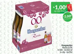 Intermarché Hoegaarden Rosée 0,0% aanbieding