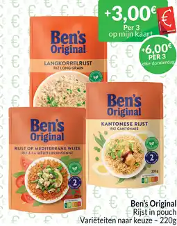 Intermarché Ben's Original Rijst in pouch aanbieding