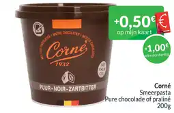 Intermarché Corné Smeerpasta Pure chocolade of praliné aanbieding