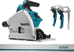 Coolblue Makita DSP600ZJ (zonder accu) + Makita Geleiderail 1500 mm aanbieding