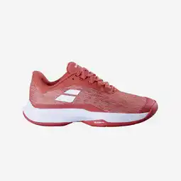 Decathlon Multicourt tennisschoenen voor dames Jet Tere 2 roze wit aanbieding