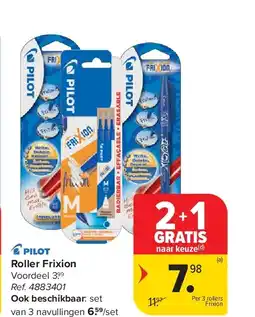 Carrefour Roller Frixion aanbieding