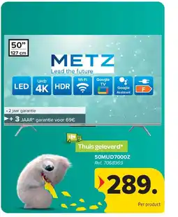 Carrefour METZ 50MUD7000Z 4K TV aanbieding