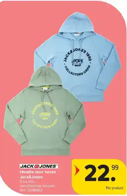 Carrefour Hoodie voor heren Jack&Jones aanbieding