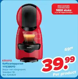 Carrefour Koffiezetapparaat YY5395FD aanbieding
