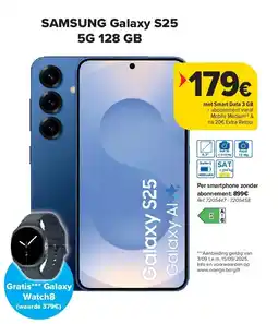 Carrefour SAMSUNG Galaxy S25 5G 128 GB aanbieding