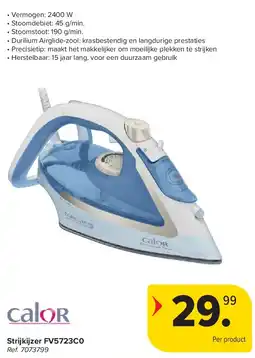 Carrefour Strijkijzer FV5723C0 aanbieding