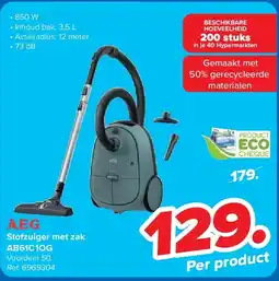 Carrefour Stofzuiger met zak AB61C1OG aanbieding