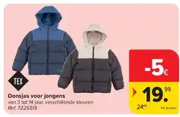 Carrefour Donsjas voor jongens aanbieding