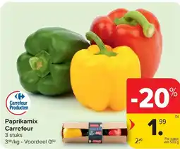 Carrefour Paprikamix Carrefour aanbieding