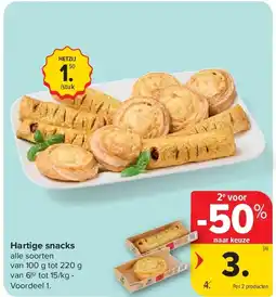 Carrefour Hartige snacks aanbieding
