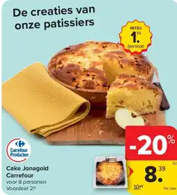 Carrefour Cake Jonagold Carrefour aanbieding