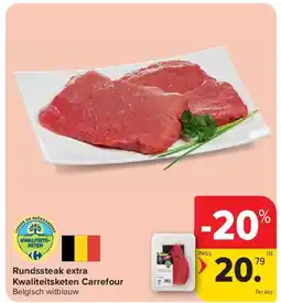 Carrefour Rundssteak extra Kwaliteitsketen Carrefour aanbieding
