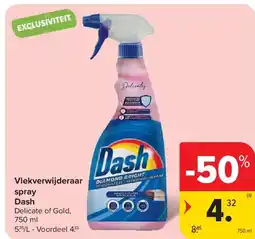 Carrefour Vlekverwijderaar spray Dash aanbieding