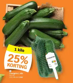 Albert Heijn Courgette 1 kilo aanbieding