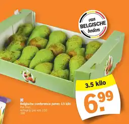 Albert Heijn Belgische conference peren 3.5 kilo aanbieding