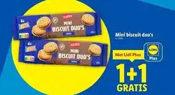 Lidl Mini biscuit duo's aanbieding