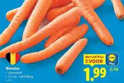 Lidl Wortelen aanbieding