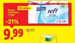 Lidl Floralys toiletpapier aanbieding