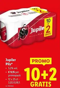 Lidl Jupiler Pils aanbieding
