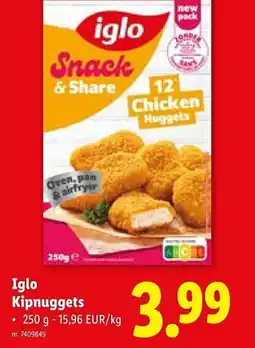 Lidl Iglo Kipnuggets aanbieding