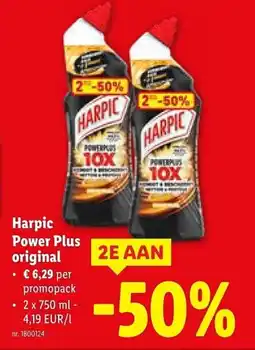 Lidl Harpic Power Plus original aanbieding
