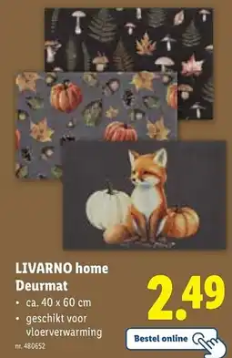 Lidl LIVARNO home Deurmat aanbieding