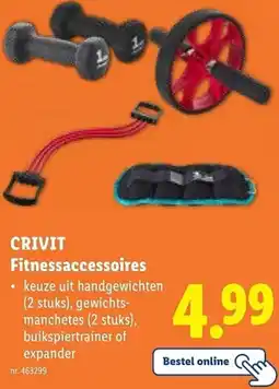 Lidl Crivit Fitnessaccessoires aanbieding