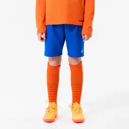 Decathlon Voetbalshort voor kinderen VIRALTO CLUB blauw aanbieding