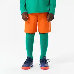 Decathlon Voetbalshort voor kinderen VIRALTO CLUB oranje aanbieding