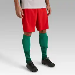 Decathlon Voetbalshort voor volwassenen Viralto Club rood aanbieding
