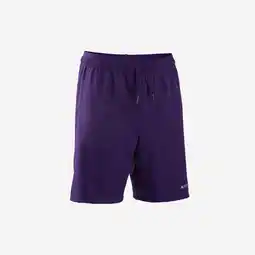 Decathlon Voetbalshort voor kinderen VIRALTO CLUB paars aanbieding
