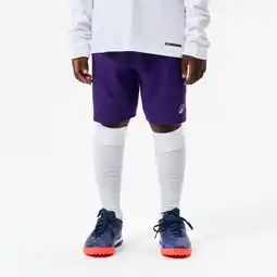 Decathlon Voetbalshort voor kinderen VIRALTO CLUB paars aanbieding
