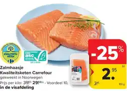 Carrefour Market Zalmhaasje Kwaliteitsketen Carrefour aanbieding