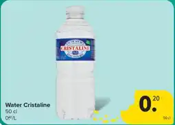 Carrefour Market Water Cristaline aanbieding